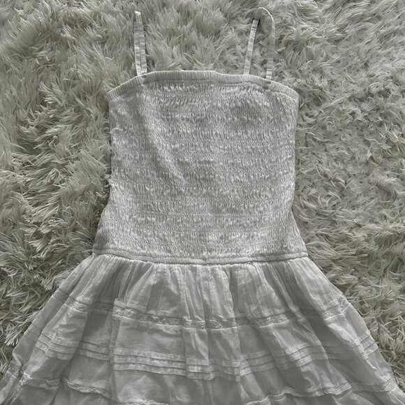 Hollister White Mini Dress - Picture 1 of 4